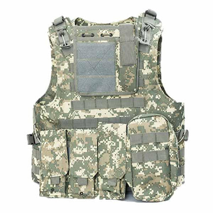 Men's Tactical Vest | Amphibious Outdoor Gear | 600D Encrypted Oxford Fabric | Rugged Performance