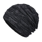 Men's Winter Hat | Velvet Finish | Thickened Wool Knit | Warm & Stylish | Ribbed Texture | Classic Design | Stretch Fit | Versatile Colors