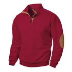 Men's Sweatshirt | Stand Collar | Long Sleeve | Premium Jacquard | Colorblock Design | Casual Modern Style | Comfortable & Stylish | Versatile Wardrobe Addition | Multiple Colors Available