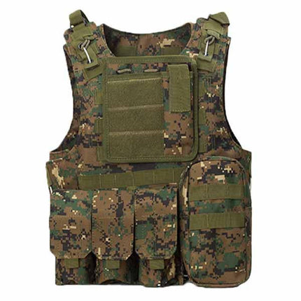 Men's Tactical Vest | Amphibious Outdoor Gear | 600D Encrypted Oxford Fabric | Rugged Performance