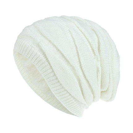 Unisex Winter Beanie Hat | Acrylic Fleece Lined | Warm Stretchy Outdoor Cap | Solid Color | Machine Washable | Classic Fisherman Style | Durable Elastic | Cold Weather Protection