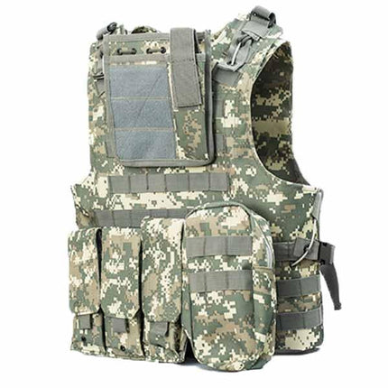 Men's Tactical Vest | Amphibious Outdoor Gear | 600D Encrypted Oxford Fabric | Rugged Performance
