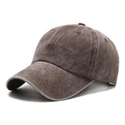 Men's Cotton Sports Cap | Dome Top | Curved Brim | Sunshade Windproof | Outdoor Casual Accessory | Plain Solid Color | Fits 56-58cm | All Seasons