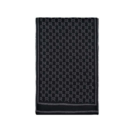 Men's Scarf | British Style Knitted Pattern | Warm & Soft | Classic Design | Versatile Length | Durable Fabric | Fashionable Winter Accessory | Perfect for Casual & Formal Wear