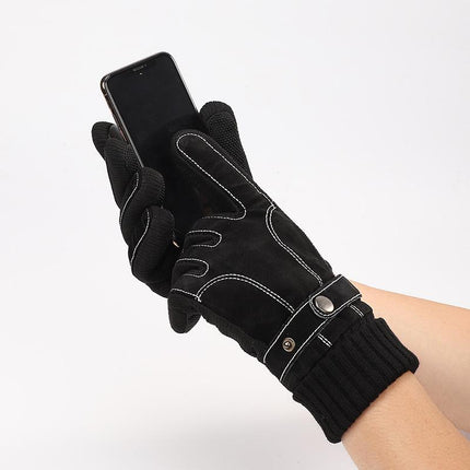 Warm Winter Gloves | Thick Insulated | Thermal Lining | Cold Weather Accessories | Men's and Women's Sizes | Outdoor Sports | Touchscreen Compatible