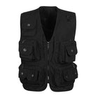 Men's Detachable Vest | High Quality Cotton Fabric | Multi Pockets | Zipper Closure | Machine Wash | Breathable Quick Dry | Stylish Copper Metal Zippers | Velcro Strips | Adaptable Back | Comfortable Casual Outerwear