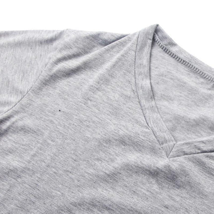 Men's V-Neck T-Shirt | 100% Cotton | Lightweight & Breathable | Casual & Semi-Formal | Solid Colors | Versatile Styling | Everyday Comfort