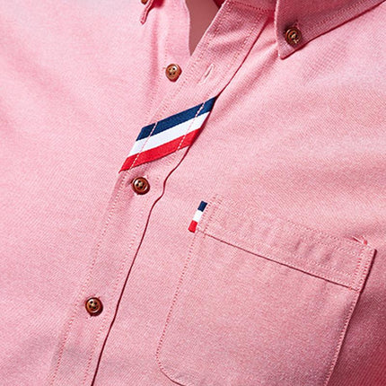 Men's Casual Long Sleeve Shirt | Multicolor Cotton Blend | Loose Fit | Classic Collar | Buttoned Cuffs | Vibrant Patterns | Versatile and Comfortable | Sizes S-XXL