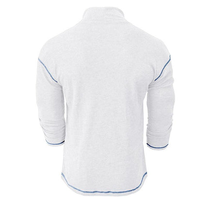 Men's Turtleneck Sweater | Long Sleeve Knitted Pullover | Soft Warm Fabric | Versatile Colors & Sizes | Classic Round Neck | Durable & Stylish | Cozy Winter Wear | Fashionable Top