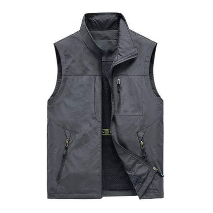 Men's Casual Vest | Sleeveless Jacket | Lightweight Outerwear | Comfortable Layering | Fashionable Gilet | Versatile Men's Top
