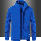 Men's Fleece Jacket | Winter Warm Outerwear | Soft Zip-up Coat for Men | Casual Comfortable Style | Outdoor Layer