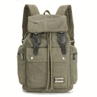 Men's Vintage Canvas Backpack | Large Capacity | Multi-Pocket | Retro Outdoor Design | Durable Heavy-Duty Material | Leather Accents | Adjustable Straps | Travel & Urban Use | Unisex Versatile Bag