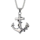Vintage Anchor Pendant Necklace | Nautical Jewelry | Casual Fashion Accessory | Unisex Necklace | Gift for Sailors | Adjustable Chain | Ocean Theme | Maritime Charm | Statement Piece