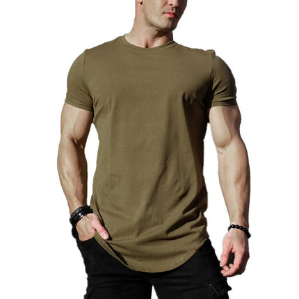 Men's Loose Fit T-Shirt | Solid Color | Short Sleeve | Round Neck | Premium Cotton | Casual Wardrobe Essential