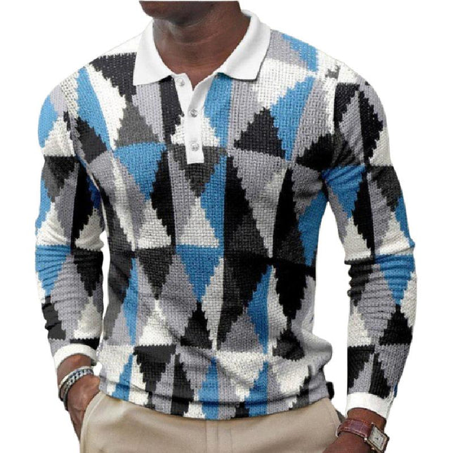 Men's Polo Shirt | Casual 3D Printed Lapel | Short Sleeve | Lightweight Breathable Fabric | Stylish Patterns | Versatile Colors | Modern Classic Look | Comfortable Fit