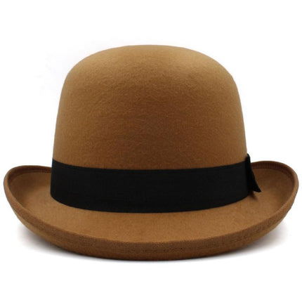 Men's Retro Jazz Hat | Classic British Style | Timeless Design | Premium Quality | Elegant Sophisticated Accessory | Stylish Brim | Versatile Fit | Durable Fabric | Smart Casual to Formal Wear