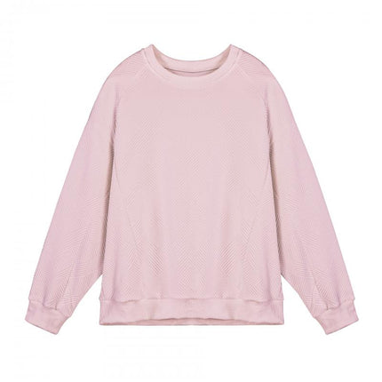Men's Long Sleeve T-shirt | Solid Color | Textured Cotton Blend | Round Neck | Relaxed Fit | Sizes M to 3XL | Comfortable Everyday Wear | Classic Style | Casual Wardrobe Essential