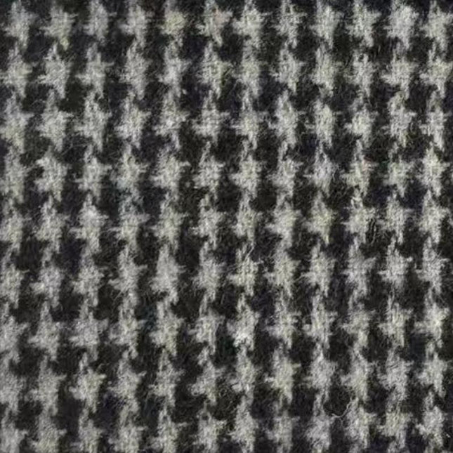 Men's Vintage Houndstooth Blazer | Slim Fit | Notch Lapel | Single Breasted | Timeless Pattern | High-Quality Fabric | Versatile Styling | Formal & Casual Wear | Classic Sleeve Details | Elegant Design