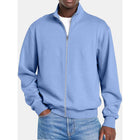 Men's Sweatshirt Jacket | Solid Color | Zipper Stand Collar | Long Sleeve | Soft Cotton-Blend Outerwear | Regular Fit | Versatile Lightweight Coat | Casual & Sporty Style | Spring & Fall Essential