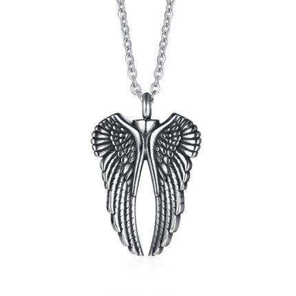 Angel Wings Necklace | Vintage Style | Collectible Jewelry | Casual Pendant Accessory