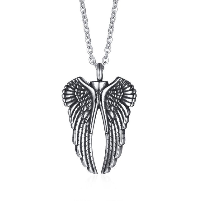 Angel Wings Necklace | Vintage Style | Collectible Jewelry | Casual Pendant Accessory