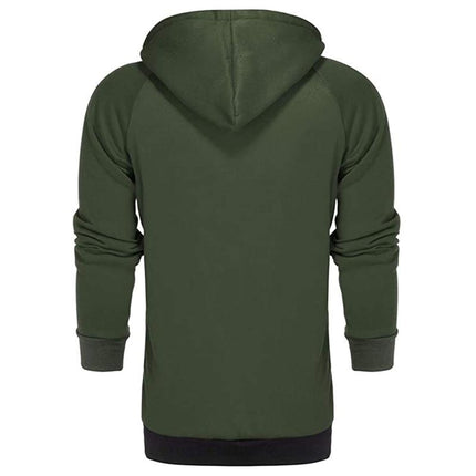 Men's Casual Two-Piece Set | Cardigan Style Sweatshirt with Trousers | Cotton-Blend Fabric | Autumn & Winter Wear | Long Sleeves | Relaxed Fit | Rich Seasonal Colors | Comfortable Lounge & Leisure Outfit