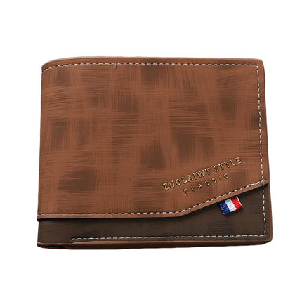 Men's Leather Wallet | Multi-Card Slots | Zipper Closure | Slim and Lightweight | Stylish and Functional | Ideal for Travel and Daily Use | Perfect Gift for Men | Essential Accessory