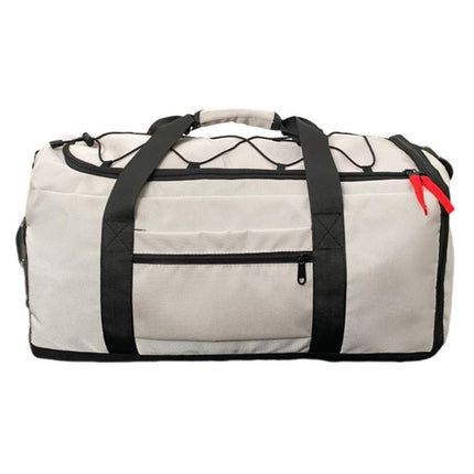 Men's Nylon Gym Bag | Wet and Dry Separation | Camping Travel Duffel | Large Capacity | Water-Resistant | Shoe Compartment | Adjustable Strap | Lightweight | Multi-Pocketed | Durable Luggage