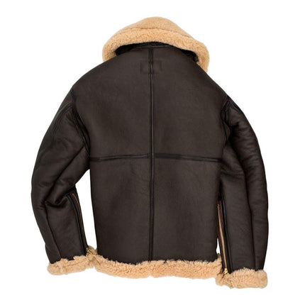 Men's Leather Lapel Jacket | Velvet Lined | Long Sleeve | Classic Style | Durable Outerwear | Versatile Colors | Regular Fit | Fall Winter Apparel | Sophisticated & Warm Clothing