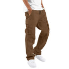 Men's Cargo Pants | Cotton Blend | Drawstring Waist | Multi-Pocket | Outdoor Casual | Relaxed Fit | Tapered Leg | Versatile Style | Easy Care | Various Sizes | Perfect for Everyday Adventures
