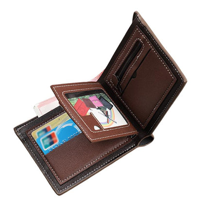 Men's Leather Wallet | Multi-Card Slots | Zipper Closure | Slim and Lightweight | Stylish and Functional | Ideal for Travel and Daily Use | Perfect Gift for Men | Essential Accessory