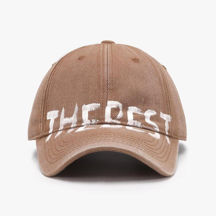 Men's Vintage Washed Baseball Cap | Classic Style Adjustable Hat | Casual Cotton Headwear | Fashionable Sports Cap