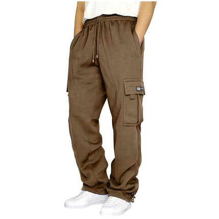 Men's Overalls | Sports Casual Style | Relaxed Fit with Adjustable Straps | Straight-Leg Full Length | Cotton Polyester Blend | Fall Winter Wardrobe | S-5XL | Olive Green Black Gray Blue Khaki Availability