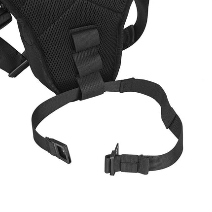 Men's Waterproof Leg & Waist Bag | Outdoor Cycling & Motorcycle | Versatile Design | Adjustable Straps | Multiple Compartments | Durable & Lightweight | Rugged Adventure Accessory