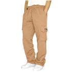 Men's Overalls | Sports Casual Style | Relaxed Fit with Adjustable Straps | Straight-Leg Full Length | Cotton Polyester Blend | Fall Winter Wardrobe | S-5XL | Olive Green Black Gray Blue Khaki Availability
