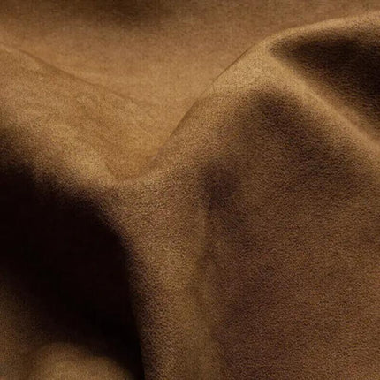 Men's Suede & Polar Fleece Colorblock Coat | Mid-Length Lapel Jacket | Regular Fit | Warm Winter Outerwear | Long Sleeve | Button Closure | Casual & Semi-Formal Wear | Pockets