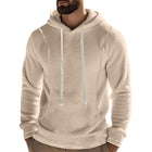 Men's Polar Fleece Hoodie | Long Sleeve Pullover | Casual Outdoor Wear | Soft Warm Fabric | Adjustable Hood | Kangaroo Pocket | Breathable & Quick-Drying | Relaxed Fit | Elastic Cuffs | Durability | Versatile Style