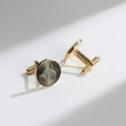 Men's Copper Cufflinks | Classic Business Suit Shirt Accessories | Polished Finish | Durable | Elegant Gift Box | Secure Lock | Tarnish-Resistant | Perfect for Formal Events | Weddings | Office Wear