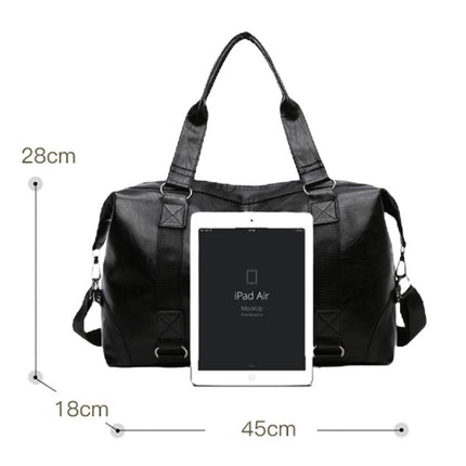 Men's Travel Gym Bag | Wet and Dry Separation | Multifunctional | Durable & Water-Resistant | Shoe Compartment | Spacious & Lightweight | Adjustable Strap & Sturdy Handles | Ideal for Sport & Commute