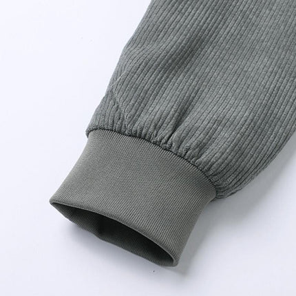 Men's Jacket | Casual Lapel Corduroy | Thickened Lambswool Lining | Multi-Pocket Zipper | Warm & Durable Outerwear | Classic Style | Versatile & Wind-Resistant | Ideal for Cold Weather