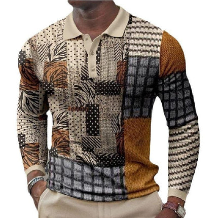 Men's Polo Shirt | Casual 3D Printed Lapel | Short Sleeve | Lightweight Breathable Fabric | Stylish Patterns | Versatile Colors | Modern Classic Look | Comfortable Fit
