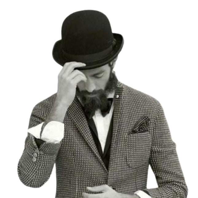 Men's Retro Jazz Hat | Classic British Style | Timeless Design | Premium Quality | Elegant Sophisticated Accessory | Stylish Brim | Versatile Fit | Durable Fabric | Smart Casual to Formal Wear