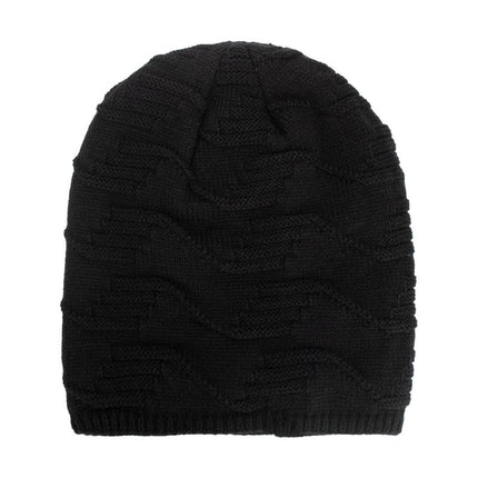 Men's Vintage Knitted Hat | Plush Lined | Warm Winter Beanie | Retro Style | Cozy Cold Weather Accessory | High-Quality Acrylic Yarn | Soft and Insulating Interior | Snug Fit for All Head Sizes | Casual and Outdoor Wear