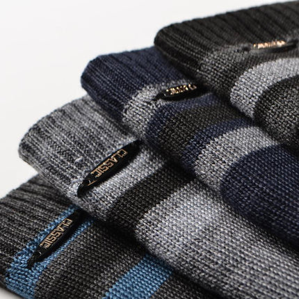 Men's Outdoor Hat | Warm Wool Acrylic Blend | Straight Brim | Flat Weave Round Top | Sun & Wind Protection | Hiking Camping | Color Options: Black, Navy Blue, Dark Gray, Charcoal Gray