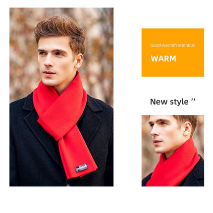 Men's Cashmere Scarf | Winter Warm | Skin-Friendly | Luxurious Soft Feel | Lightweight & Breathable | Superior Warmth | Hypoallergenic | Elegant Versatile Design | Durable Fashion Accessory