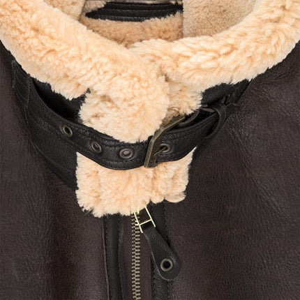 Men's Leather Lapel Jacket | Velvet Lined | Long Sleeve | Classic Style | Durable Outerwear | Versatile Colors | Regular Fit | Fall Winter Apparel | Sophisticated & Warm Clothing
