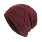 Men's Vintage Knitted Hat | Plush Lined | Warm Winter Beanie | Retro Style | Cozy Cold Weather Accessory | High-Quality Acrylic Yarn | Soft and Insulating Interior | Snug Fit for All Head Sizes | Casual and Outdoor Wear