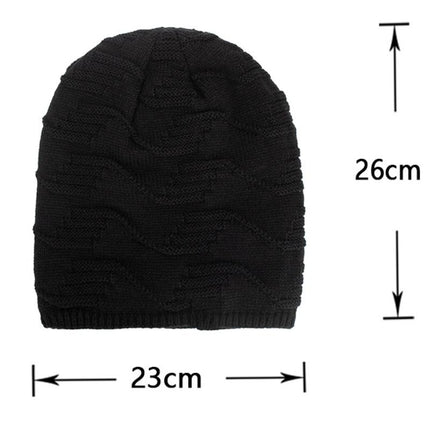 Men's Vintage Knitted Hat | Plush Lined | Warm Winter Beanie | Retro Style | Cozy Cold Weather Accessory | High-Quality Acrylic Yarn | Soft and Insulating Interior | Snug Fit for All Head Sizes | Casual and Outdoor Wear