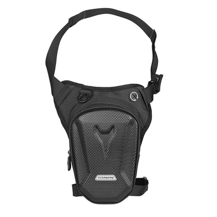Men's Waterproof Leg & Waist Bag | Outdoor Cycling & Motorcycle | Versatile Design | Adjustable Straps | Multiple Compartments | Durable & Lightweight | Rugged Adventure Accessory