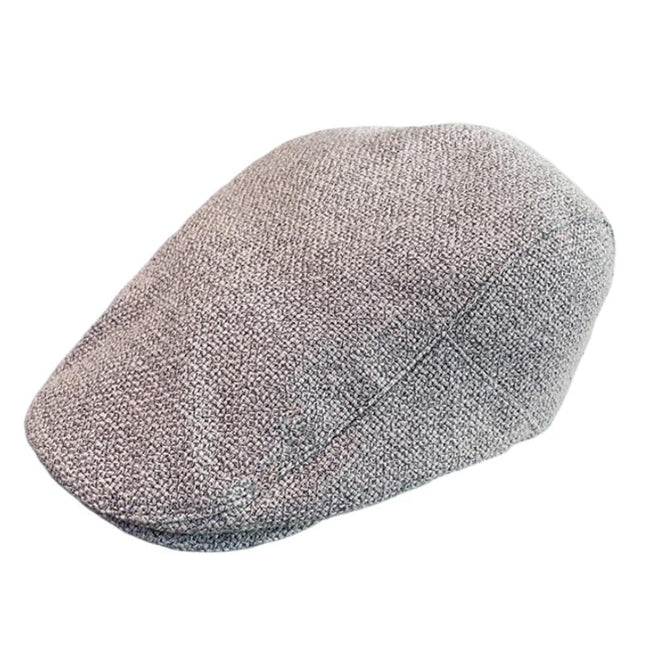 Men's Vintage Beret | Cotton Linen Blend | Breathable | Classic Style | Versatile Fashion Accessory | Timeless Design | Lightweight & Packable | Available in Multiple Colors | Men's Hats | Stylish Headwear